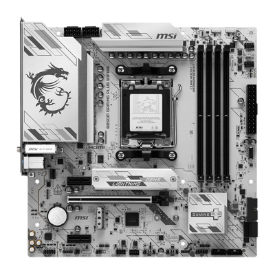 ����������� ����� MSI B840M GAMING PLUS WIFI6E, SocketAM5, AMD B840, mATX, Ret