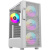 ������ XASTRA  A302 4FRGB White ATX/Mesh/ tempered glass / 4x120mm FC120-FRGB fans/A302-WH-FC120FRGB-4F-GL