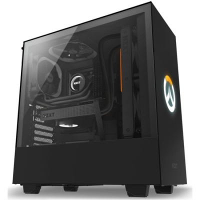 ������ NZXT H500 Overwatch Window Mini-ITX, Micro-ATX, ATX Black/Orange (CA-H500B-OW)