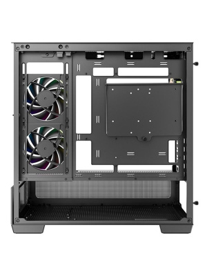 ������ Deepcool CG380U 3F, TG (aquarium), 3x120mm ARGB Fan, mini-ITX, mATX, ������