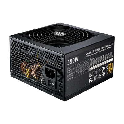   Cooler Master [MPE-5501-ACAAG-EU] MWE Gold V2 550 MPE-5501-ACAAG-EU 550W 80 Plus Gold, RTL 