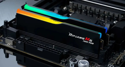 ������ ������ DDR5 G.SKILL RIPJAWS M5 NEO RGB 32GB (2x16GB) 6000MHz CL30 (30-38-38-96) 1.35V / F5-6000J3038F16GX2-RM5NRK / Black