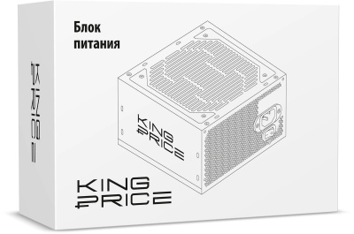 ���� ������� KingPrice ATX 500W KPPSU500 V2 (20+4pin) 120mm fan 4xSATA RTL