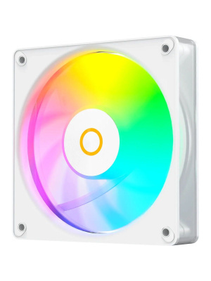 �������� ������������ (3 ��) Ocypus Gamma F12 Elite WH ARGB REVERSE BLADE 3 IN 1, 120x120x25mm, 4-PIN PWM, 600-1800 RPM, 26 DBA MAX, HYDRO BEARING