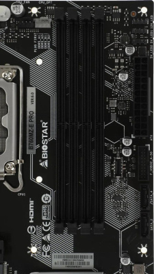 ����������� ����� Biostar B760MZ-E PRO, LGA 1700, Intel B760, mATX, Ret