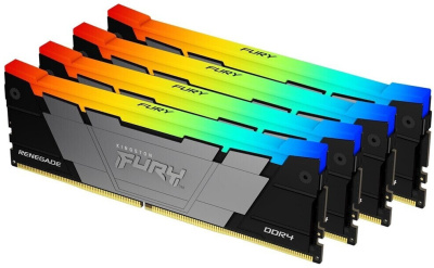 ����������� ������ 64Gb DDR4 3200MHz Kingston Fury Renegade (KF432C16RB12K4/64) (4x16Gb KIT)