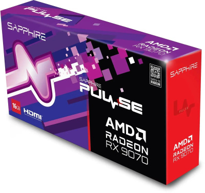���������� Sapphire AMD Radeon RX 9070 Pulse 16Gb (11349-03-20G) Ret
