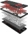 Клавиатура A4Tech Bloody WS98 Black беспроводная (BT/Radio), механическая, переключатели BLMS Red Plus, цифровой блок, подсветка клавиш, USB Клавиатура A4Tech Bloody WS98 Black беспроводная (BT/Radio), механическая, переключатели BLMS Red Plus, цифровой блок, подсветка клавиш, USB