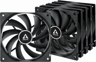 ���������� ��� ������� Arctic Cooling F12 Black Value Pack