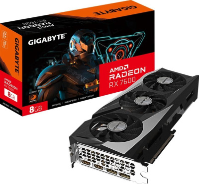 ���������� Gigabyte AMD Radeon RX 7600 8Gb GV-R76GAMING-8GD Ret