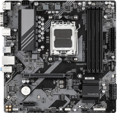 ����������� ����� Gigabyte A620M DS3H (rev. 2.0), Socket AM5, AMD A620, mATX, Ret