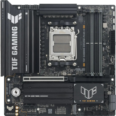 ����������� ����� Asus TUF GAMING B850M-PLUS II, Socket AM5, AMD B850, mATX, Ret