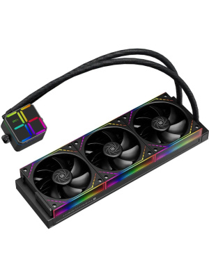������� �������� ���������� Thermalright Magic Qube 360 ARGB Black / 3x120mm ARGB PWM Fans / TRMQ360AB