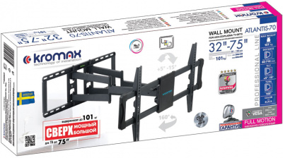 ��������� Kromax ATLANTIS-70 ������ 32-75" max 100�� VESA 600x400 ���������-��������� � ���������