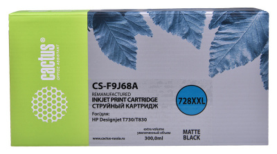 �������� 728XL CACTUS F9J68A  ��� HP DJ T730/T830, ������ ������� (300��)