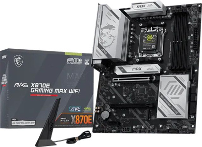 ����������� ����� MSI MAG X870E GAMING MAX WIFI, Socket AM5, AMD X870E, ATX, Ret