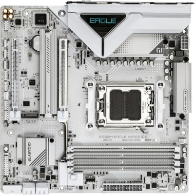 ����������� ����� Gigabyte B850M EAGLE WIFI6E ICE, Socket AM5, AMD B850, mATX, Ret