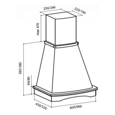  Lex ASTORIA 900 WH