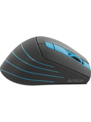 ���� ������������ A4Tech Fstyler FG30S, 2000dpi, Wireless/USB, �����/�����, FG30S BLUE
