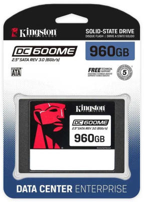 ���������� SSD Kingston SATA-III 960GB SEDC600ME/960G DC600M 2.5" 1 DWPD