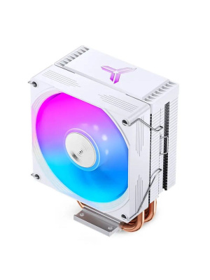 ����� JONSBO CR-1300 EVO White LGA1700/1200/115X/AM5/AM4 (TDP 160W, PWM, 90mm Dynamic Multi-Color LED Fan, 4 �������� ������, �����, 4-pin) Retail