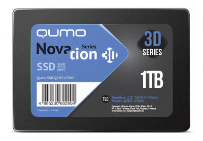 ���������� SSD-���������� 1TB Qumo Novation Q3DT-1TSCY 