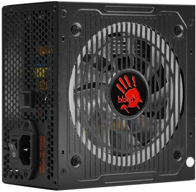 ���� ������� Bloody ATX 750W BD-PS750G 80+ gold (20+4pin) APFC 120mm fan color LED 6xSATA Cab Manag RTL BD-PS750G-MR