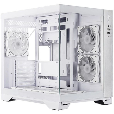 ������ CHIEFTEC VISIO WHITE GM-30W-TG-OP ��� ��, ������� ���� (��������) �� ����������� ������, 6xPWM ARGB 120�� ������������, �����, ATX