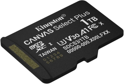 ���� ����� microSDXC 1TB Kingston SDCS3/1TBSP Canvas Select Plus w/o adapter