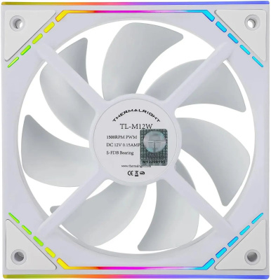   / Thermalright Case Cooler TL-M12W-S ARGB White