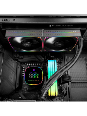 ������� �������� ���������� Thermalright Frozen Horizon 240 Digital Argb Black / 2x120mm ARGB PWM Fans / TRFH240DAB
