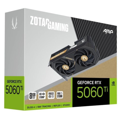 ���������� Zotac NVIDIA GeForce RTX 5060 Ti AMP 8GB, GDDR7, Ret ZT-B50610F-10M