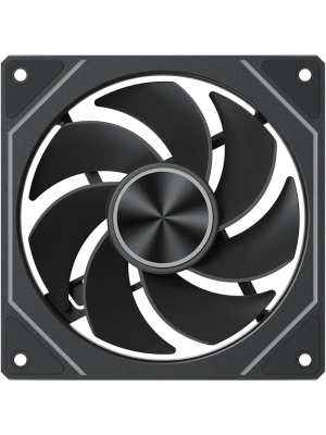 ���������� XASTRA FN120B ARGB single pack 120x120x25�� (Infinity lighting effect, ARGB, PWM, black)  BOX