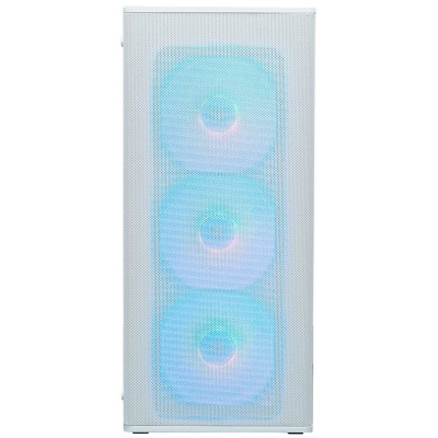 ������ XASTRA  A300 4ARGB  White ATX/Mesh/ full-size TG / 4x120mm FC120 ARGB PWM fans/ A300-4FC12A-WH