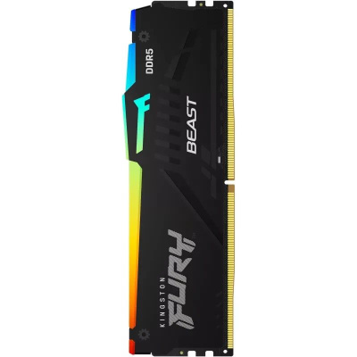 ������ DDR5 32GB 5600MHz Kingston KF556C40BB2A-32 Fury Beast Black Expo RGB RTL Gaming PC5-44800 CL40 DIMM 288-pin 1.25� single rank � ���������� Ret