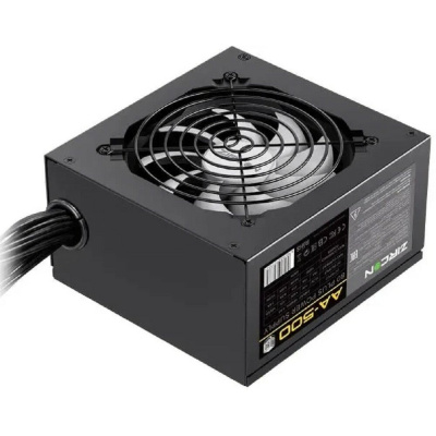 Zircon AA-500W ���� ������� 500W ATX (24+4+6���, 120mm (SCP)\(OVP)\(OCP)\(UVP)\ATX 12V v.2.3)