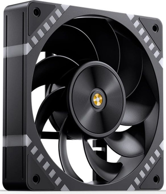 ����� ��� �������/ Case Cooler JONSBO HF2-120BR Reverse (120x120x25mm, 4-pin PWM, ARGB, 63.3CFM, 29.5dBA, 2200RPM, Black)