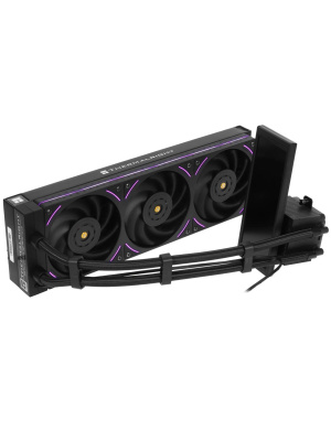 ������� ���������� ��� ���������� Thermalright Trofeo Vision 360 (360mm, LED, Black, ARGB/ Fans: 3x120mm, 69CFM, 27dBA, 2150RPM/ Pump height 102mm, 6400RPM, Rad thickness 27mm/ S: 1700, 1200, 1851, 115X, 2011, 2066, AM5, AM4)