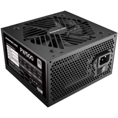 ���� ������� Powercase PW500 (80 Plus, ATX 2.31, 500W, APFC, DC-DC, 120mm Fan)  PS-500W-DC