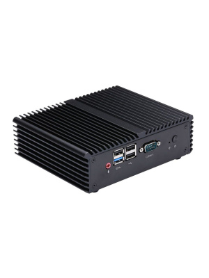 ����-�� Qotom Q190P-S08 J1900, Intel Celeron J1900/4 �� DDR3L/128 �� SSD/Intel UHD Graphics/��� ��, ������ (Q190P-S08 J1900)