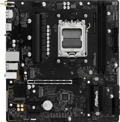 ����������� ����� ASRock A620AM-X WiFi, Socket AM5, AMD A620A, mATX, Ret