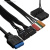  Minitower ExeGate mEVO-9301-RGB (mATX,  ,  , 2USB+1USB3.0, HD ,   RGB )