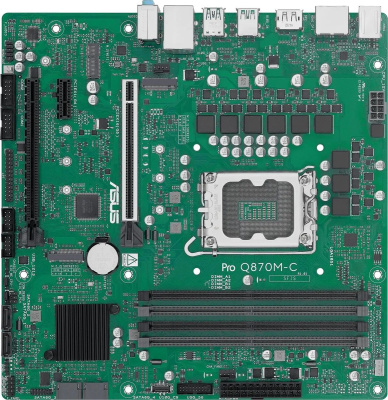   ASUS PRO Q870M-C-CSM, Socket-1851, Intel Q870, mATX, Ret 90MB1KEP-M0EAYC