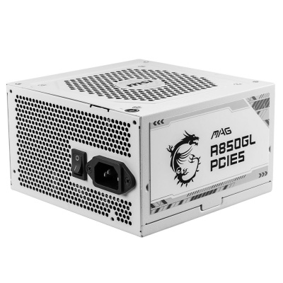 ���� ������� MSI MAG A850GL PCIE5 WHITE , 850W, 80+ Gold