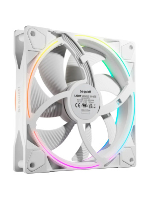 ����� ��� ������� be quiet! LIGHT WINGS 140mm PWM Reverse White (140x140x25mm, 4-pin PWM, ARGB, 51.4CFM, 25.5dBA, 1300RPM, White)