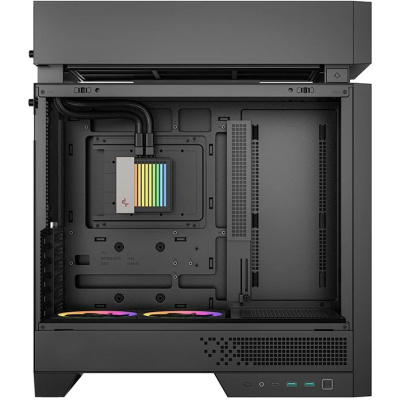 ������ Deepcool CL6600 ��� ��, ������� ���� (���������� ������), 360 ��� � 2x120�� ARGB ���������� �����, ������, ATX