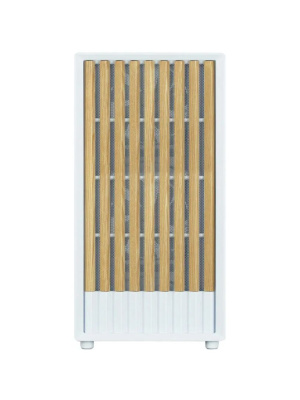������ ZALMAN P10 NAMU, MATX, WHITE, WINDOW, FRONT COVER WALNUT, 2x3.5", 3x2.5", 1xUSB TYPE-C, 1xUSB3.0, FRONT 2x120mm, REAR 1x120mm ARGB