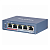���������� Hikvision DS-3E0505P-E/M 4 × Gigabit PoE-�����, 1 × Gigabit RJ45 ����