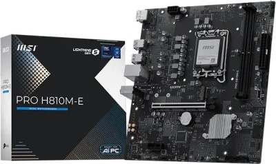 ����������� ����� MSI PRO H810M-E, Socket LGA1851, H810, mATX
