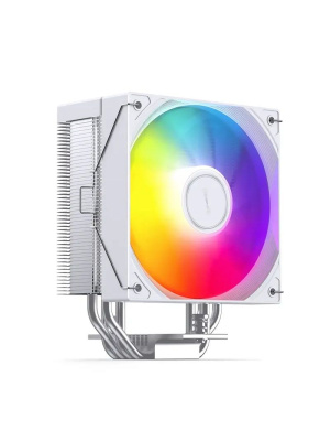 ����� JONSBO CB40 White LGA1851/1700/1200/115X/AM5/AM4 (TDP 225W, PWM, 120mm ARGB LED Fan, 4 �������� ������, 4-pin, �����) Retail